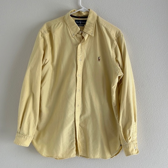 Ralph Lauren | Mens | Classic Fit | L | Yellow - Picture 1 of 3